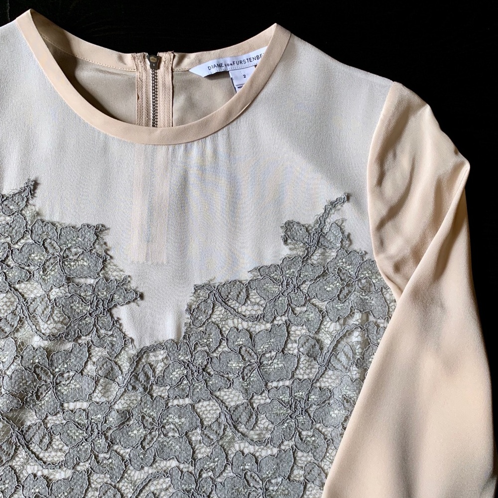 DVF Silk Top